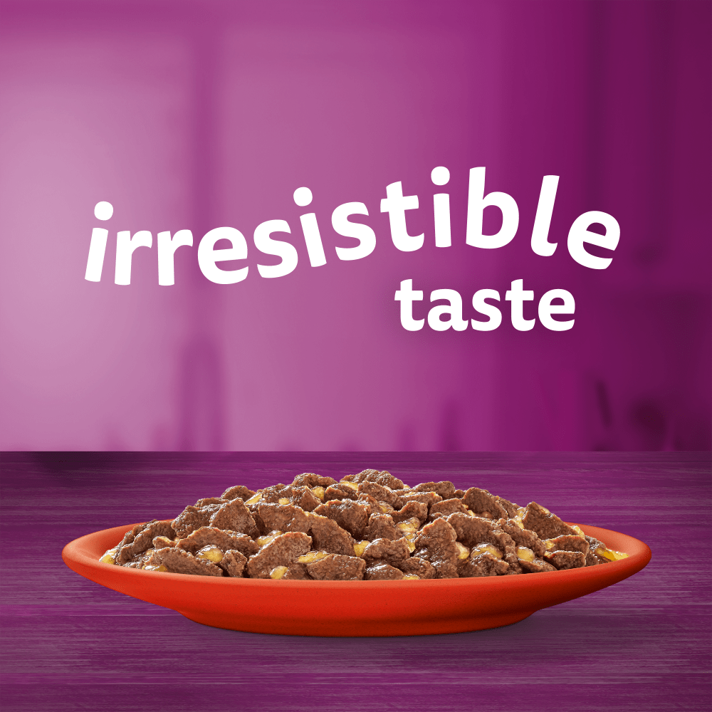 WHISKAS® 1+ Meaty Meals Adult Wet Cat Food Pouches in Jelly 12 x 85g - 2